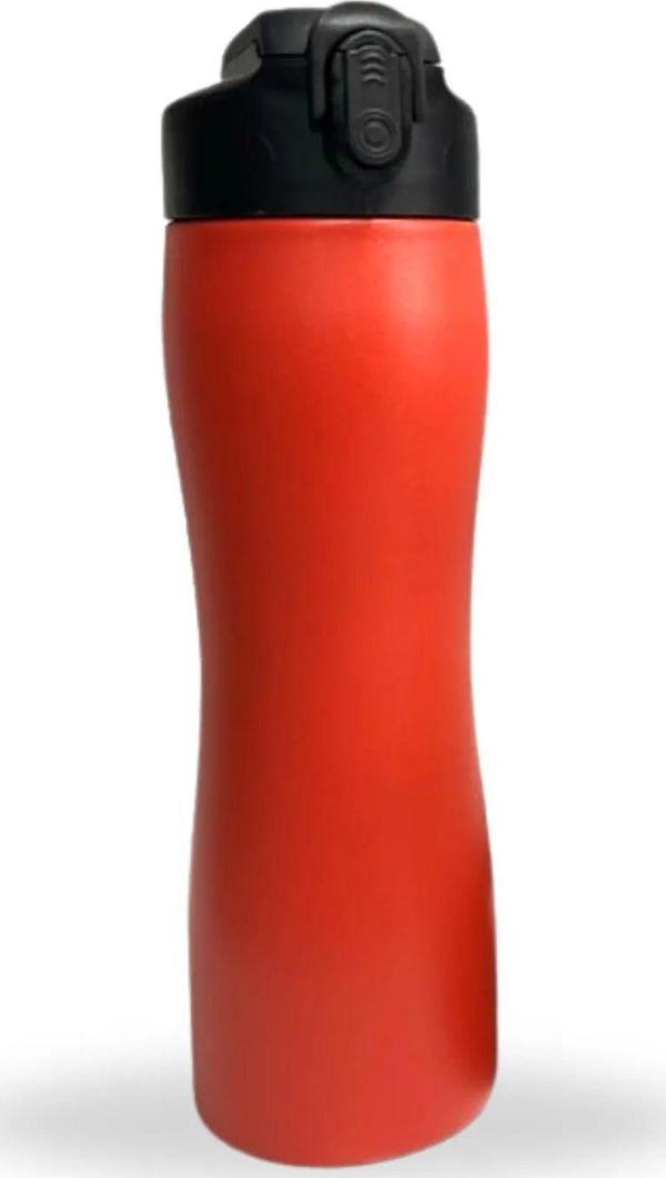 Paslanmaz Çelik Matara Suluk 750ml Pipetli Kapak - Image 1