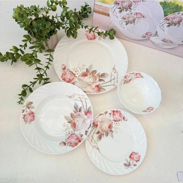 24 Parça Opal Yemek Takımı 6 Kişilik - Image 1