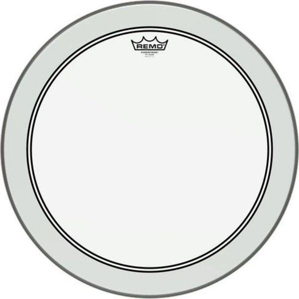REMO P3-1318-C2- Powerstroke® P3 Şeffaf 18\" Bas Davul Derisi - Image 1