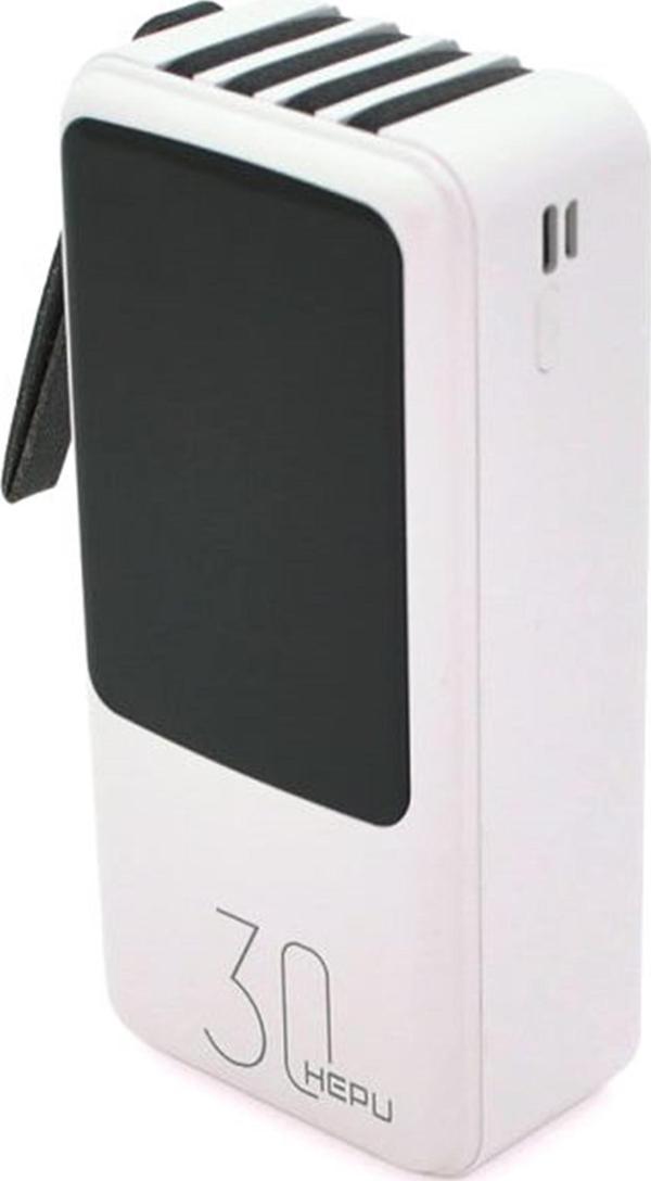 Hepu HP-209 30000 Mah. Dahili Kablolu Dijital Göstergeli Powerbank - Image 1