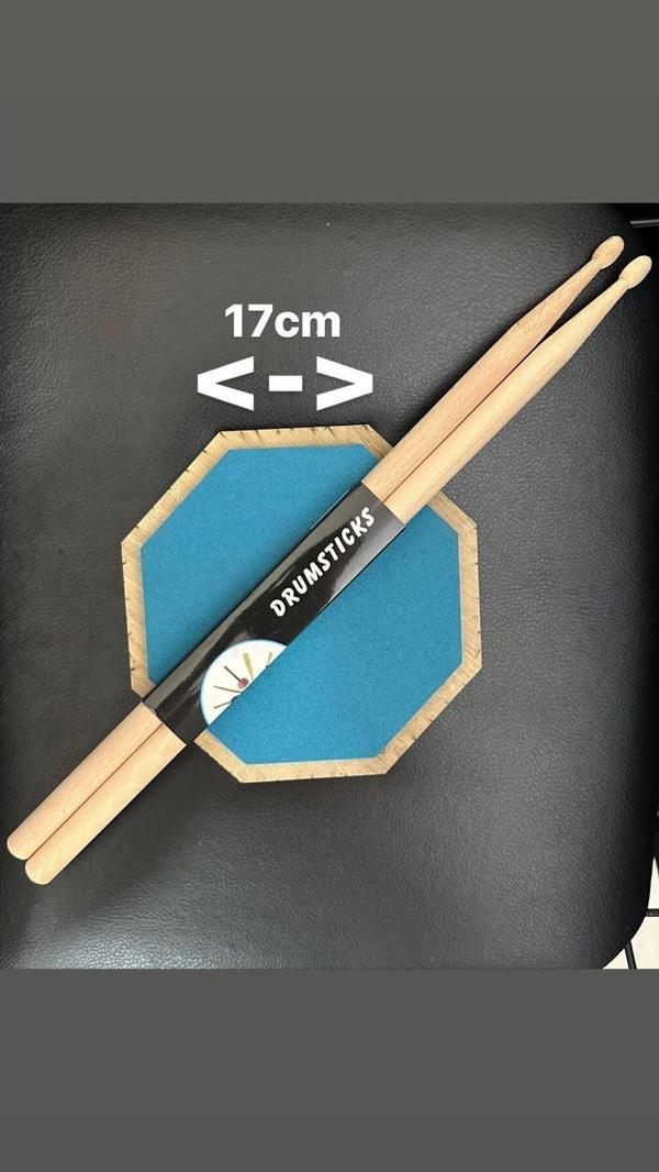 Segah Tasarıım Bateri Çalışma Pedi 17Cm Mavi - Baget - Image 1