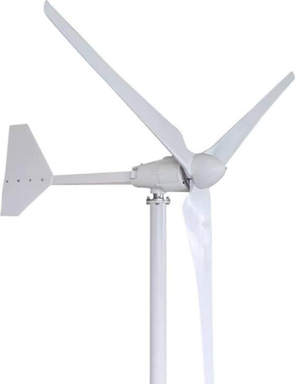 3 Kanat Rüzgar Türbini 1000W 12/24V  - Image 1
