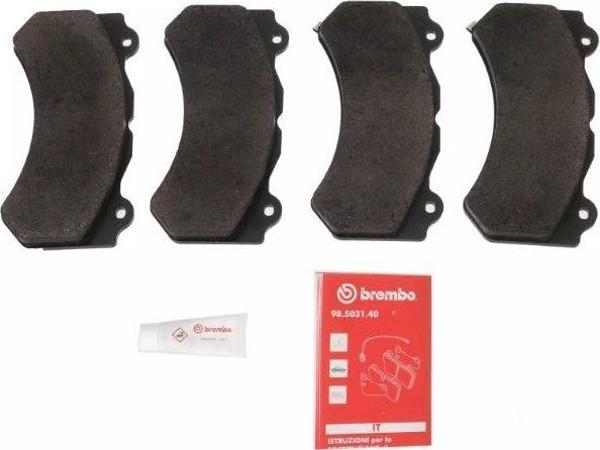 Mopar Jeep Grand Cherokee Ön Fen Balata Takımı 68303052AA (Orijinal) - Image 1