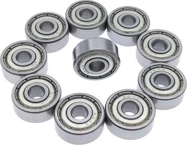 624 Minyatür Rulman 4x13x5 mm 10 Adet - 3D Yazıcı Rulmanı - Image 1