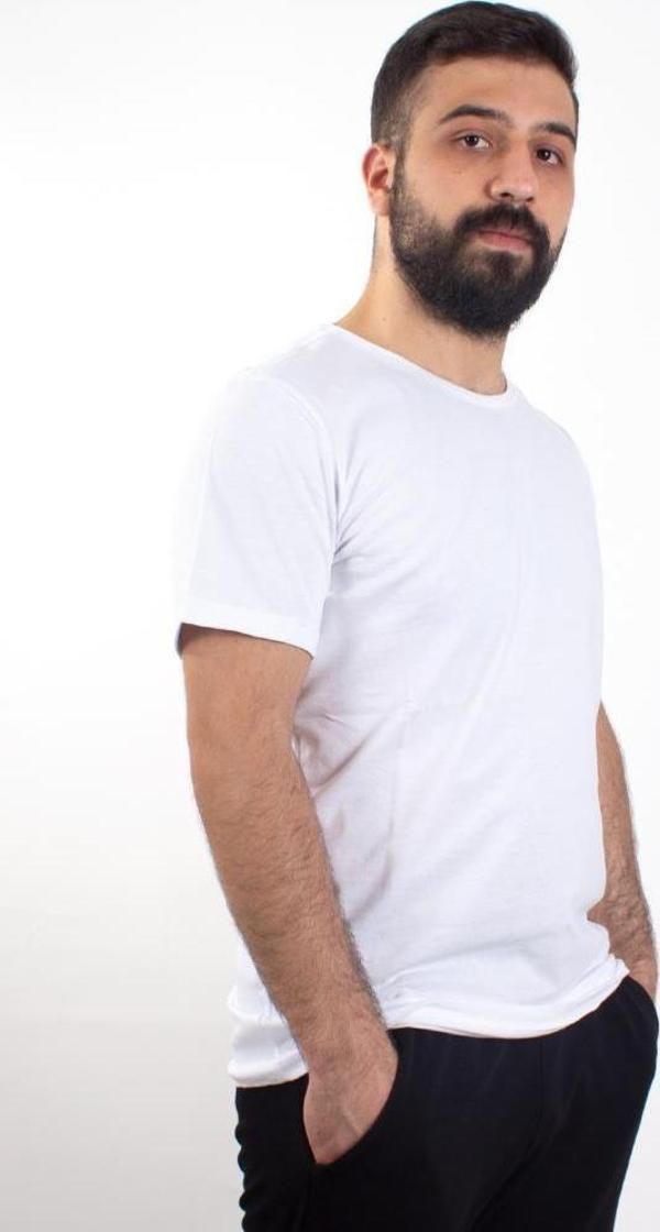 TWİSTER JEANS 1828 BEYAZ BİSİKLET YAKA ERKEK T-SHİRT - Image 1