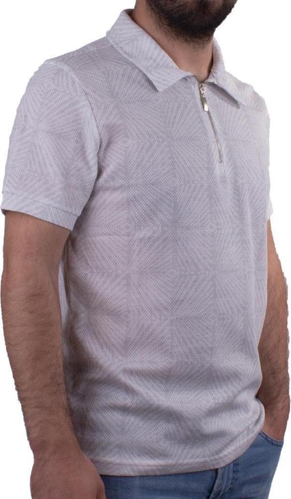 Twister Jeans 2276 Gri Polo Yaka Erkek T-Shirt - Image 1
