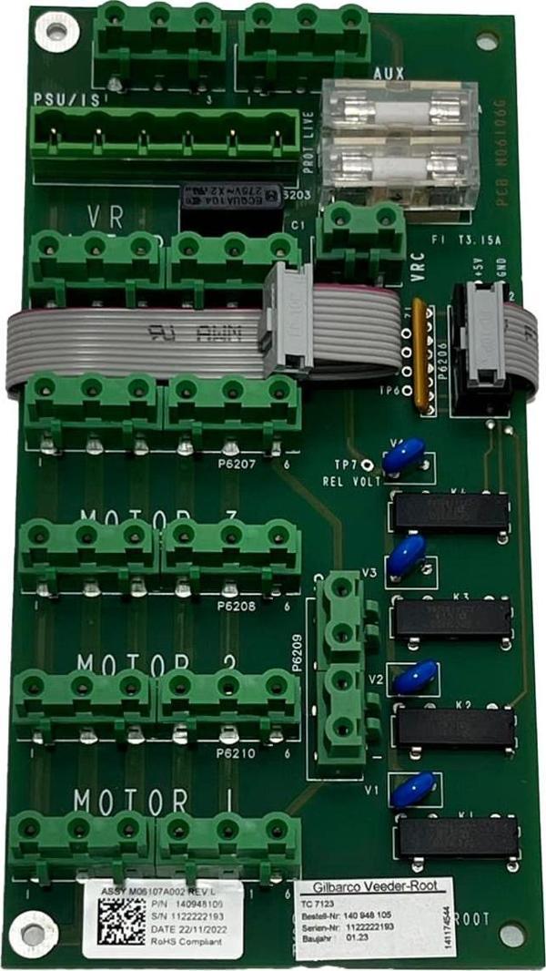 Gilbarco SK700 3 Fazlı STP AC Konnektör Kartı 140948105 - Image 1