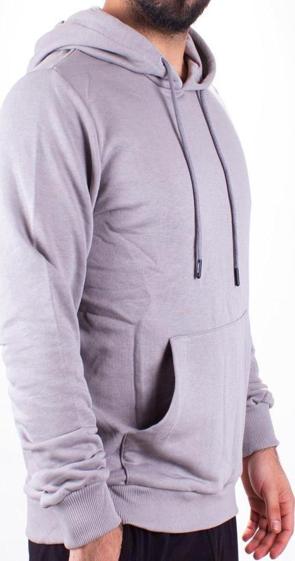 Twister 2732 Gri Kapüşonlu Erkek Sweatshirt - Image 1