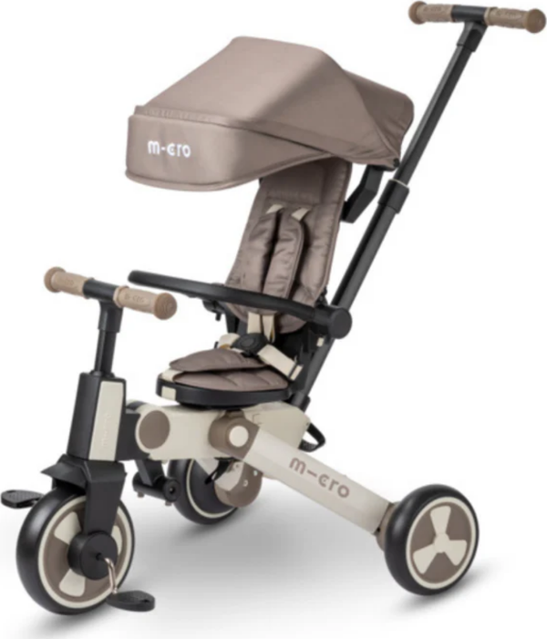 Micro 4in1 360 Derece Dönen Ve Katlanabilir Bisiklet - Latte - Image 1