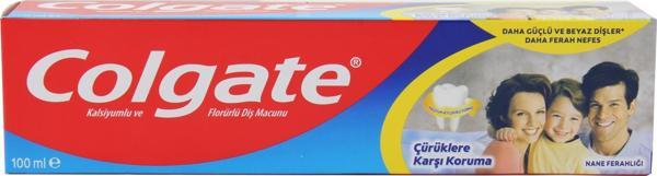 Colgate Çürüklere Karşı Koruma Florürlü Diş Macunu 100 ml - Image 1