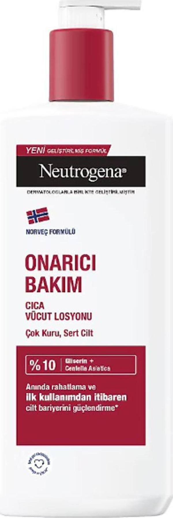Neutrogena Cica Onarıcı Bakım Vücut Losyonu 400 ml - Image 1