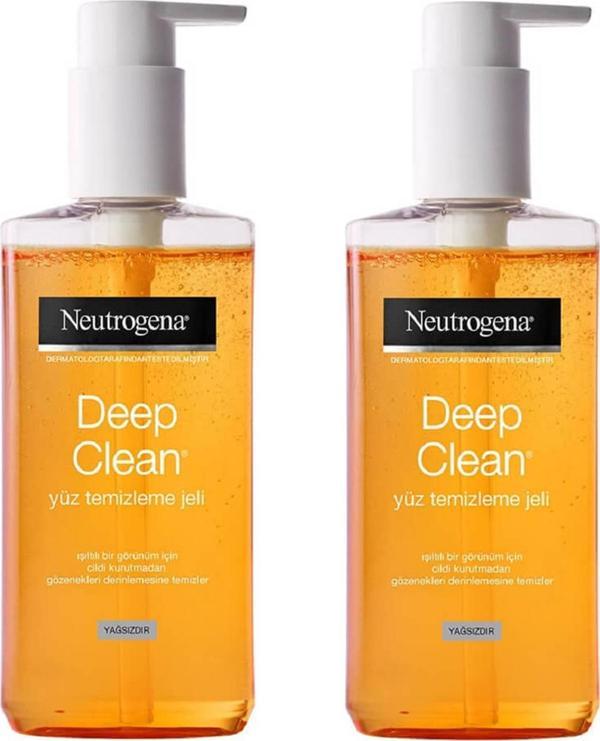 Neutrogena Deep Clean Yüz Temizleme Jeli 200 ml 2 ADET - Image 1