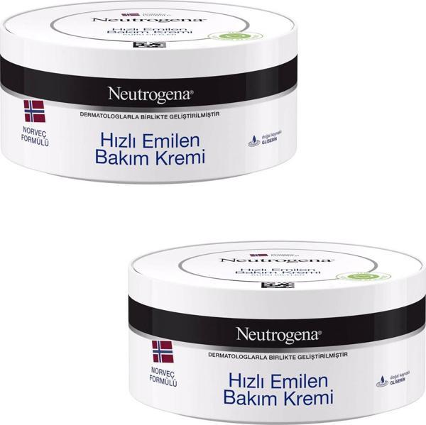 Neutrogena Hızlı Emilen El ve Vücut Bakım Kremi 200 ml + 200 ml - Image 1