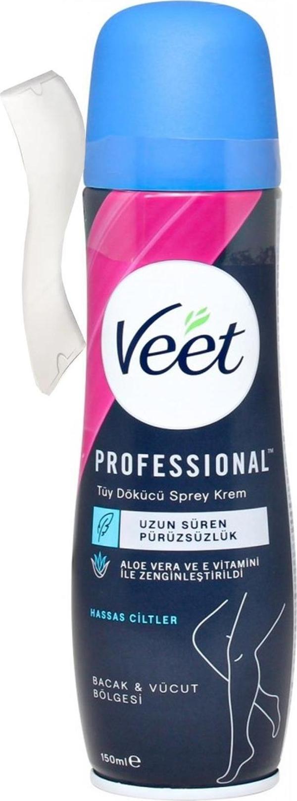 Veet Tüy Dökücü Sprey Krem Hassas Ciltler 150 ml - Image 1