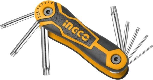 İngco Torx Alyan Seti Cr - V 8 Li - Image 1
