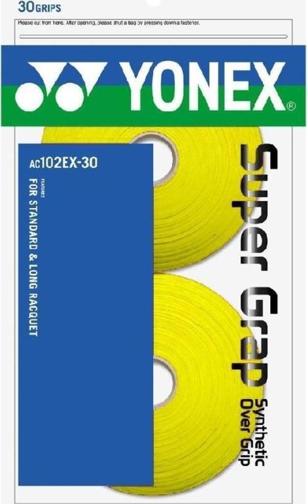 Yonex Ac 102-30 (30'lu) Sarı Super Grap - Image 1