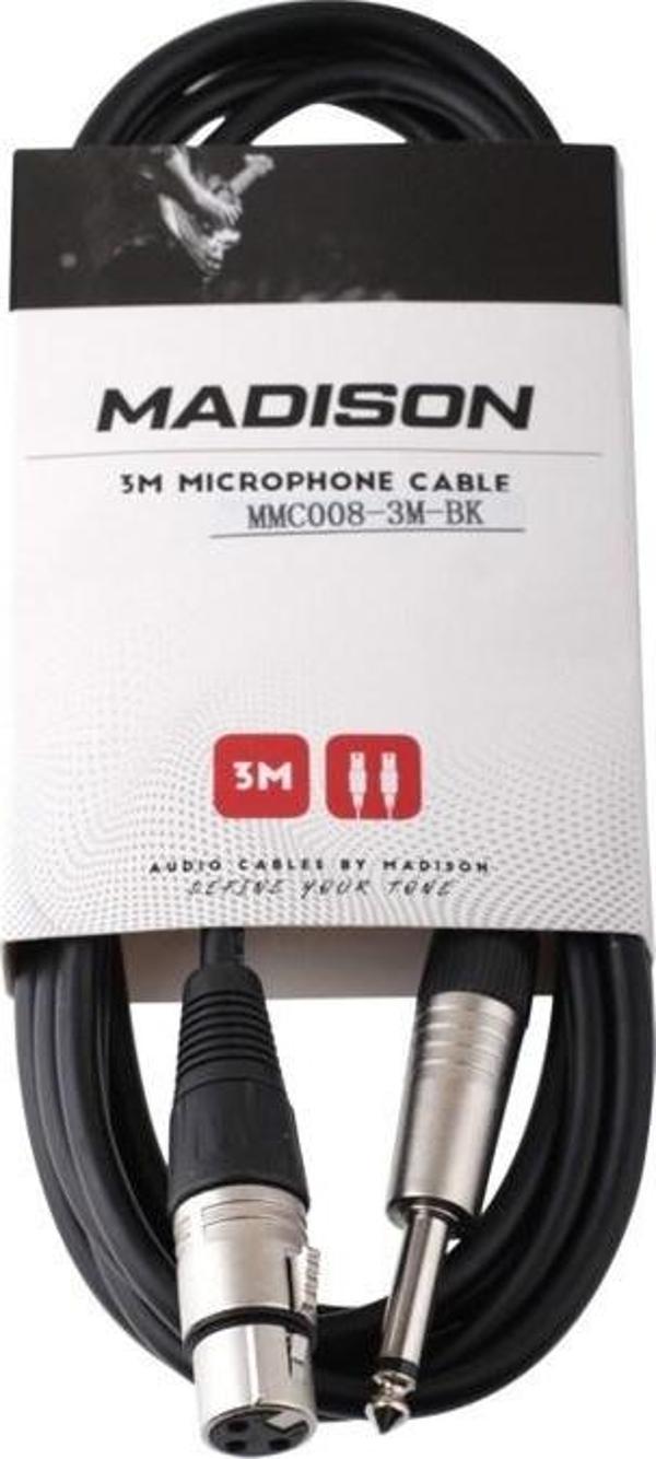 Madison MMC008 TS - XLXR Mikrofon Kablosu (3m) - Image 1