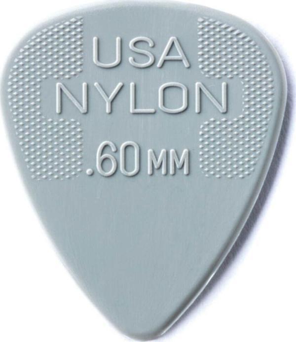 Jim Dunlop Nylon Standard Pick .60mm Pena (1 adet) - Image 1