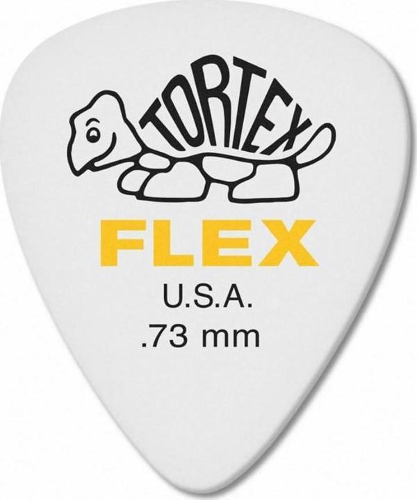 Jim Dunlop Tortex Flex Standard Pick .73mm Pena (1 adet) - Image 1