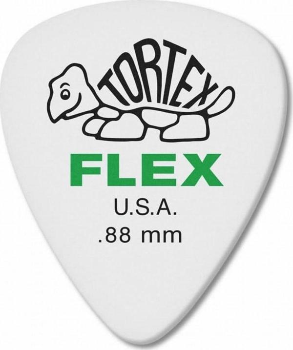 Jim Dunlop Tortex Flex Standard Pick .88mm Pena (1 adet) - Image 1