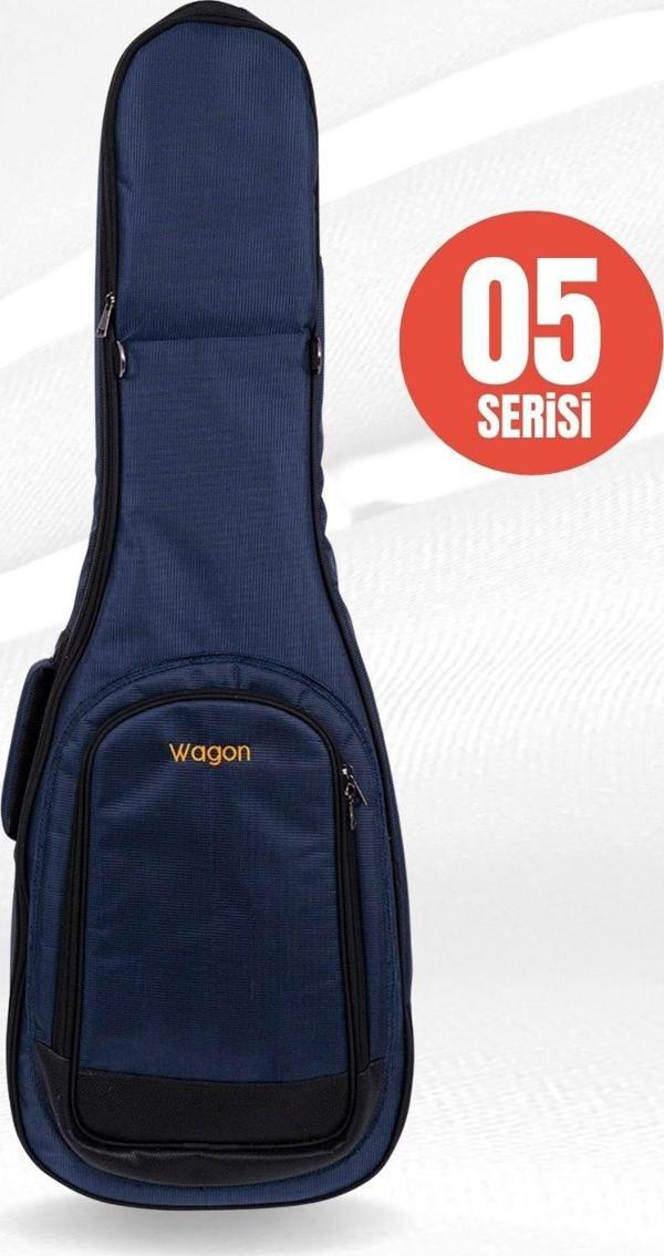 Wagon 05 Serisi Elektro Gitar Çantası - Mavi - Image 1