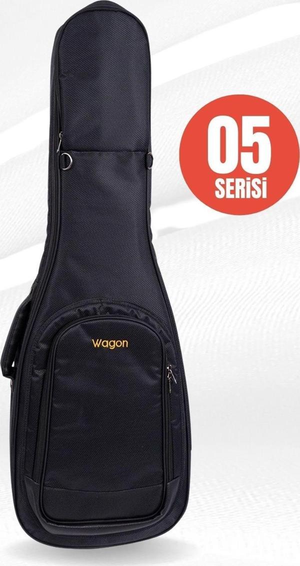 Wagon 05 Serisi Elektro Gitar Çantası - Siyah - Image 1