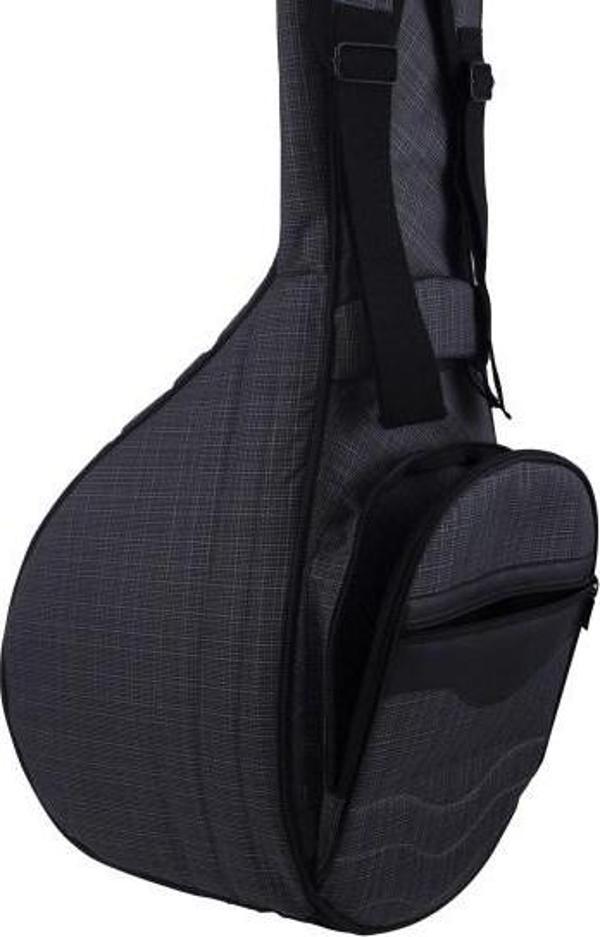 Wagon 05 Serisi Kısa Sap Bağlama Saz Çantası - Gri - Image 1