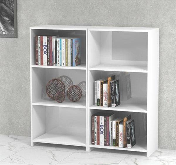 Yaman Dekorasyon White Dosya Dolabı Beyaz - Image 1