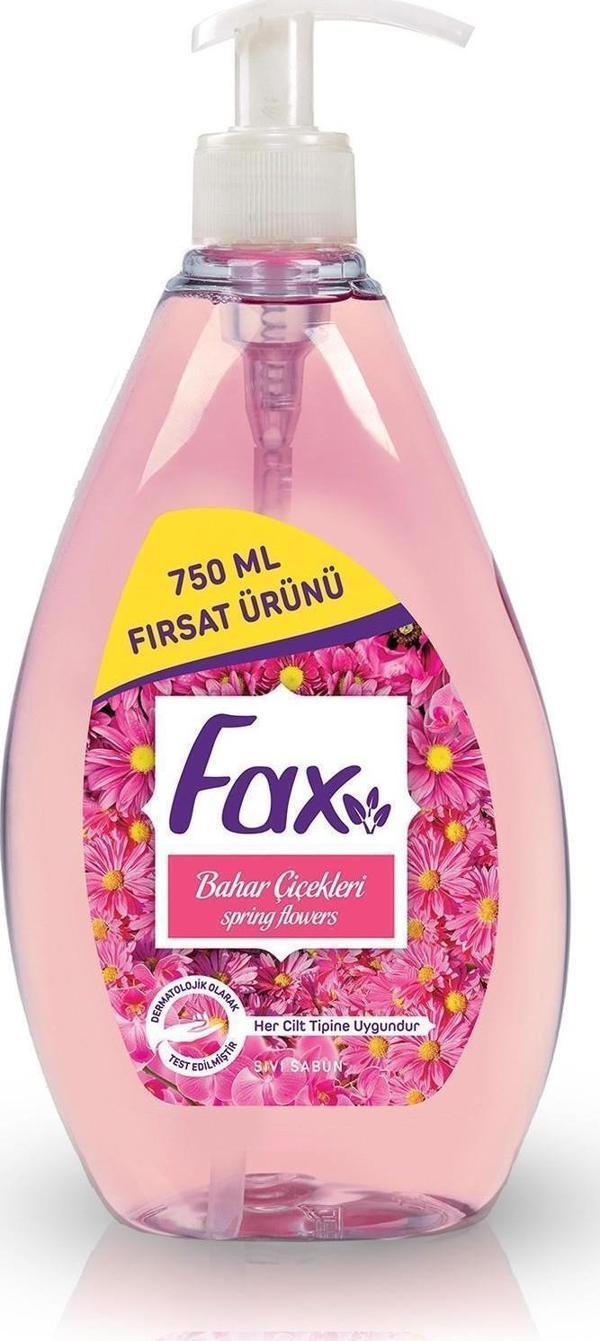 Fax Sıvı Sabun Bahar Çiçekleri (pembe) 750 Ml Delist - Image 1