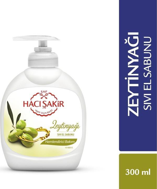 Hacı Şakir Sıvı Sabun Zeytinyağlı 300 Ml - Image 1