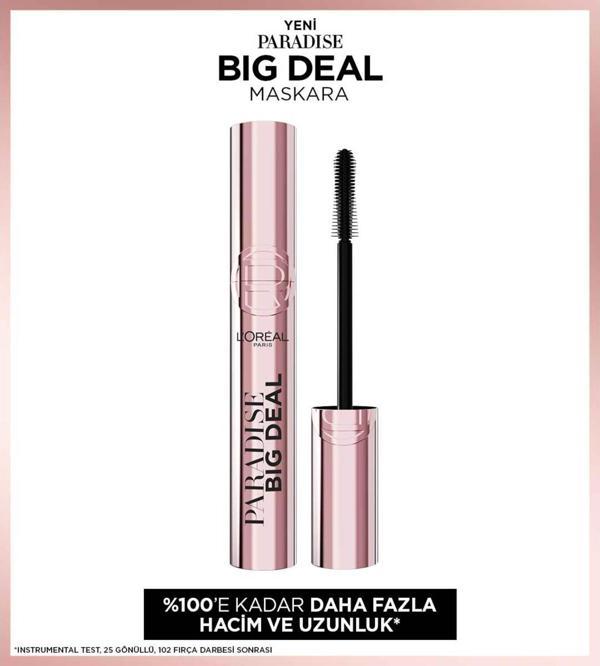 L’Oréal Paris Paradise Big Deal Maskara - Siyah - Image 1