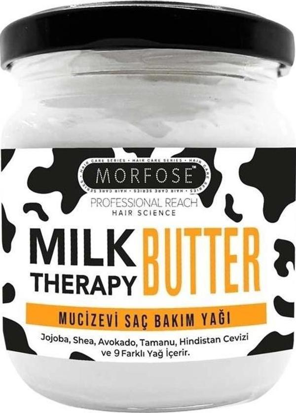 Morfose Mılk Therapy Butter Mucizevi Saç Bakım Yağı 200 Ml - Image 1