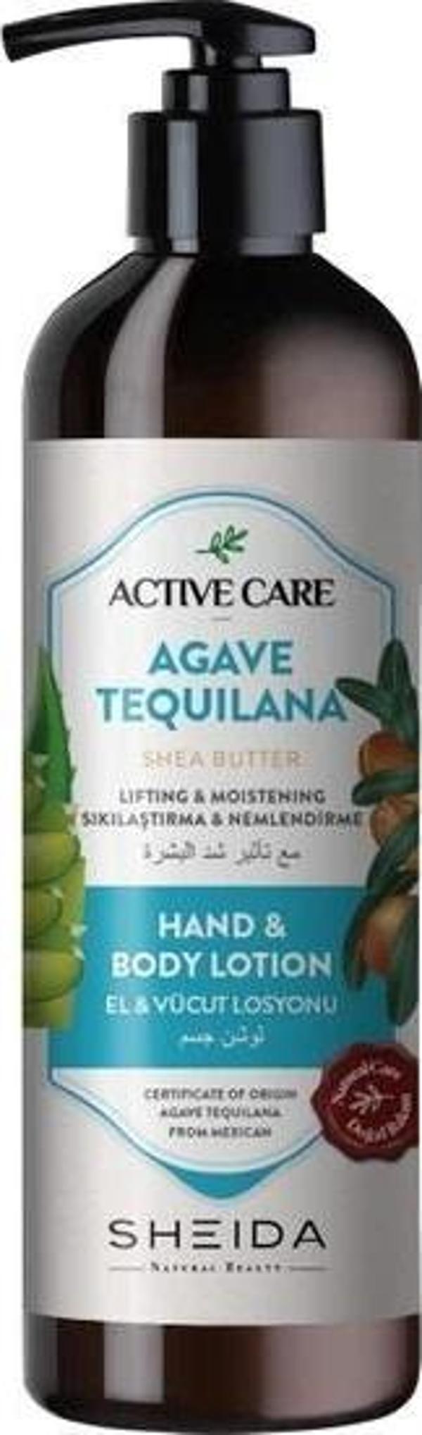 Sheıda Active Care Yumuşatıcı ve Toparlayıcı El ve Vücut Losyon 500 Ml - Image 1