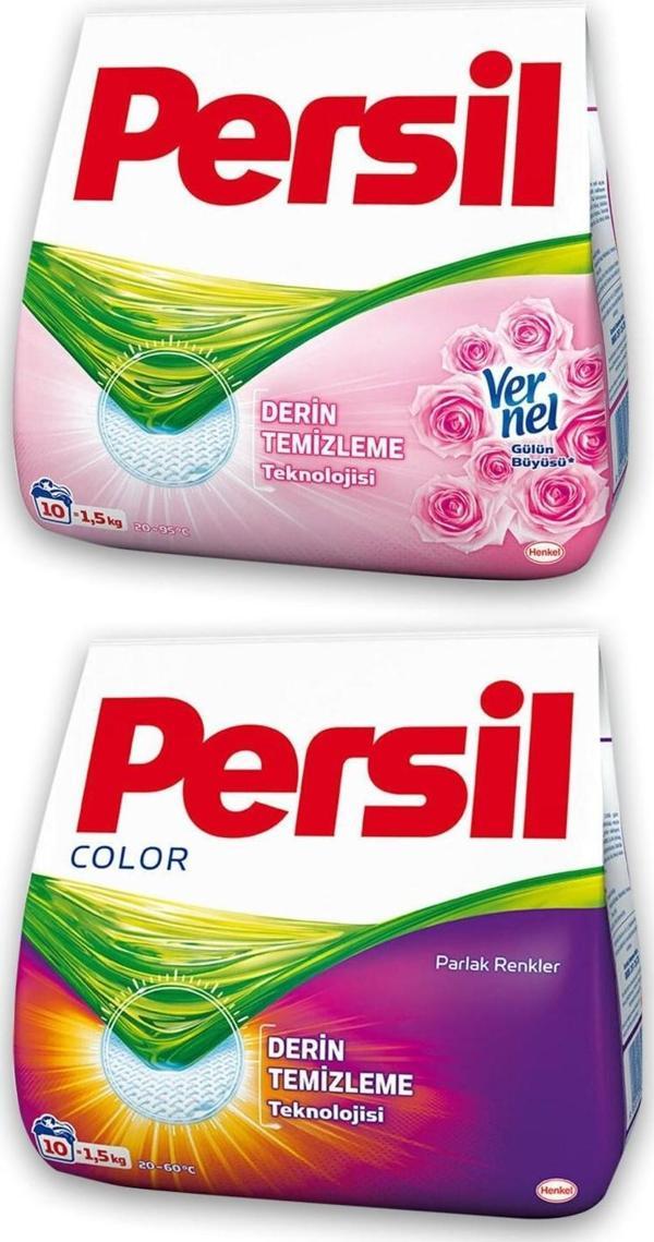 Persil Gülün Büyüsü 1500 gr + Color Expert 1500 gr 2 li Set - Image 1