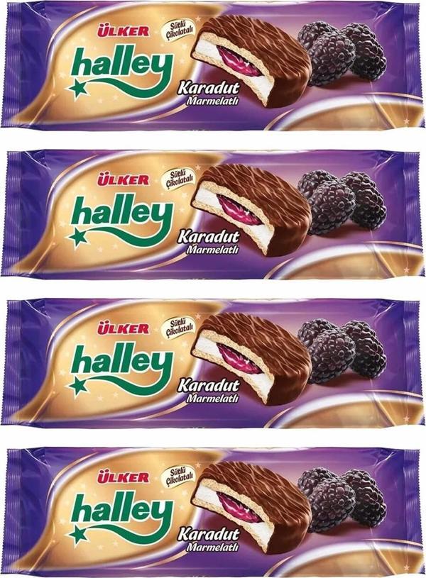 Ülker Halley Karadut Marmelatlı 236 gr 7 li x 4 Adet - Image 1