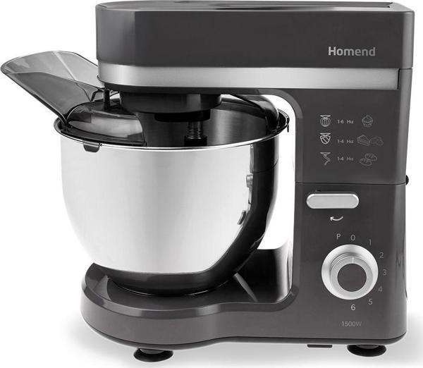 Homend Profashion 3064H Stand Mikser Mutfak Şefi Antrasit 1500W 5 Lt Hamur Yoğurma Makinesi - Image 1