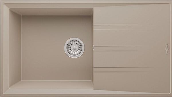 RealStone P012 Efes 100 Granit Mutfak Eviyesi Cappucino 100 x 50 Cm - Image 1