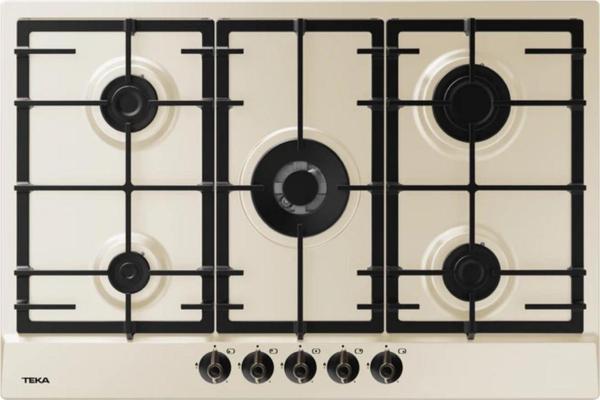 Teka GSC 75330 RBC VN 70cm Country 5 Gözlü Krem Ankastre Ocak - Image 1