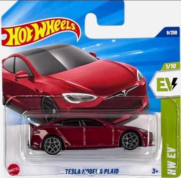 Hot Wheels Tekli Arabalar  Tesla Model S Plaid - HYW86 - Image 1