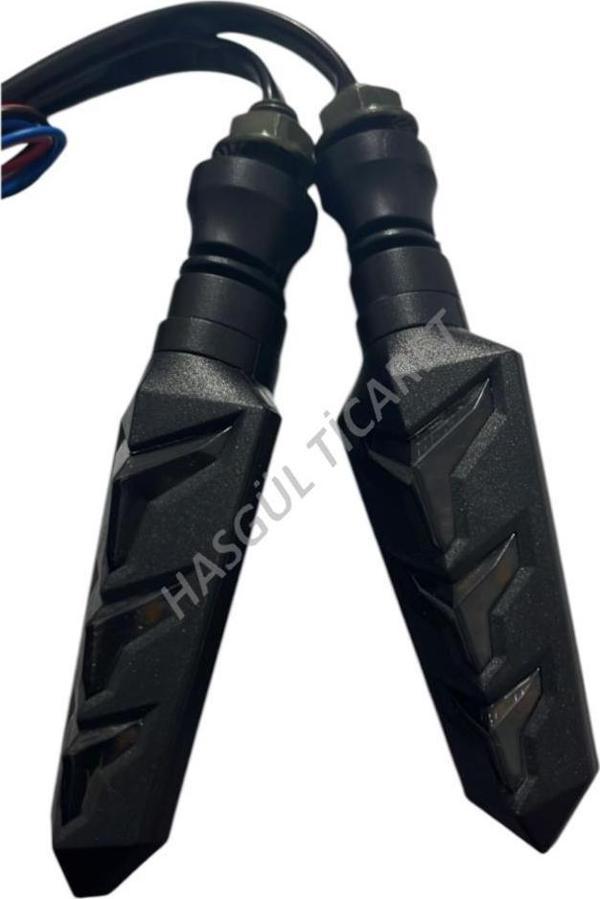 Hsgl Motorsiklet Led Sarı Sinyal Y Model Kayar aks 08 08 su gecirmez - Image 1