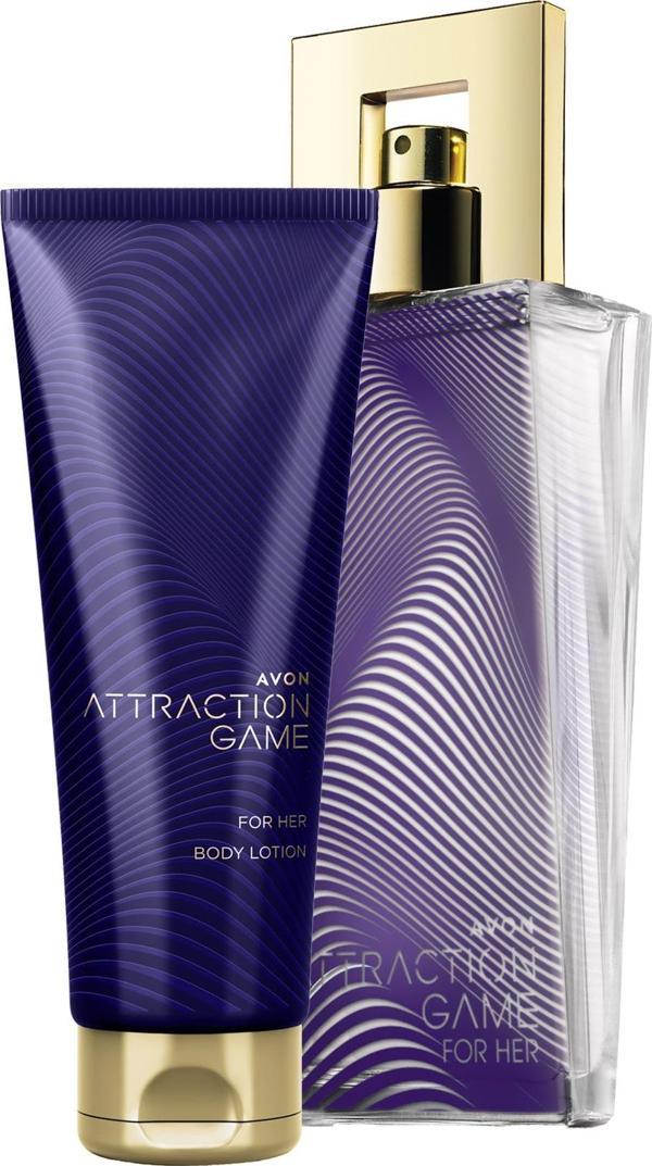Attraction Game Kadın Parfüm ve Vücut Losyounu Paketi - Image 1