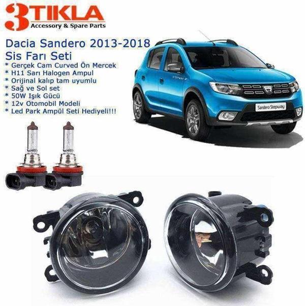 Dacia Sandero 2016 Sis Farı Set Oem: 8200074008 - Image 1