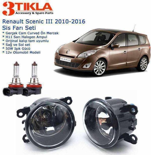 Renault Grand Scenic III 2012 Sis Farı Set  Oem:  8200074008 - Image 1