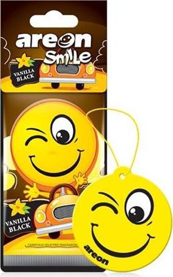 Smile Serisi Dry Vanilla Black Oto Araç Kokusu - Image 1