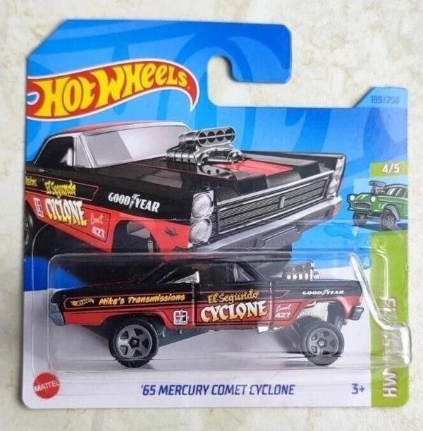 Hot Wheels Tekli Arabalar '65 Mercury Comet Cyclone - HKH62 - Image 1