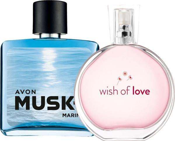 Wish Of Love Kadın Parfüm ve Musk Marine Erkek Parfüm Paketi - Image 1