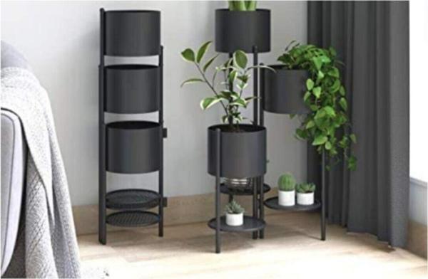 Trendesk 6 Katlı Metal Saksılık Çiçeklik - Image 1