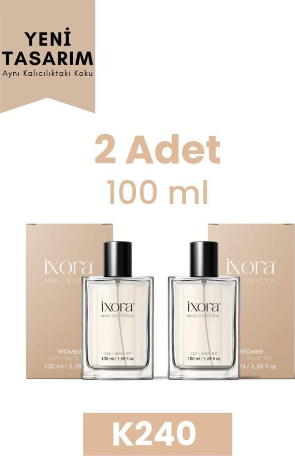 İxora K240X2 (2 Adet) Fame Kadın Parfüm 100 Ml Edp - Image 1