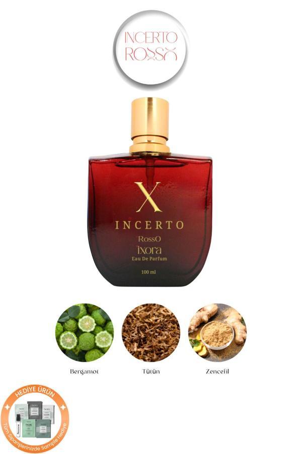 İxora Incerto Rosso Edp 100 Ml Unisex Parfüm 8680136655606 - Image 1