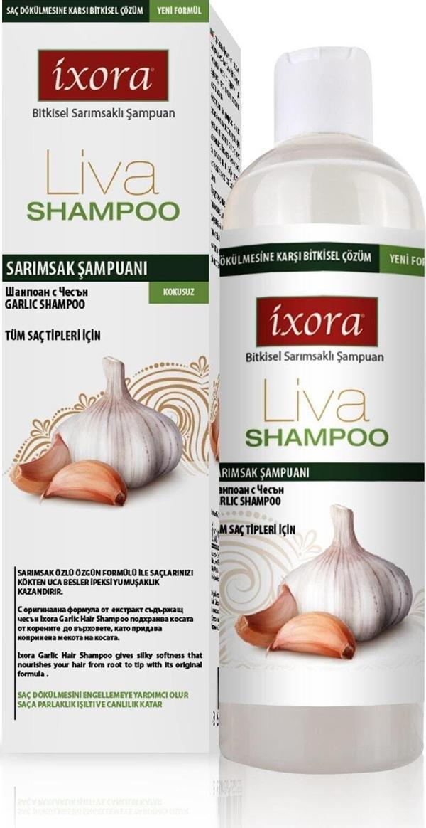 İxora Liva Şampuan Sarımsaklı Kokusuz 400 Ml - Image 1
